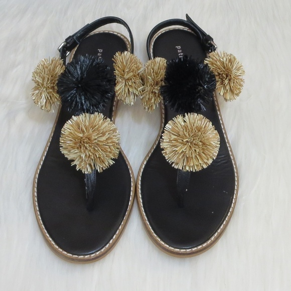 Patricia Green Shoes - NEW!!! Patricia Green Raffia *10* Sandals